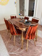 Eettafel met 6 Stoelen, Huis en Inrichting, Ophalen, Zo goed als nieuw