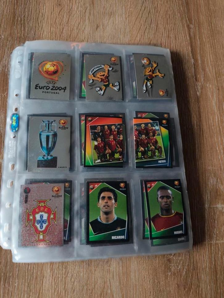 Panini - Euro 2004 - complete set - Ultra top -9vak, Hobby en Vrije tijd, Stickers en Plaatjes, Zo goed als nieuw, Ophalen of Verzenden
