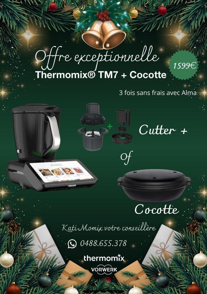 THEROMIX CUTTER + OU COCOTTE, Electroménager, Électroménager & Équipement Autre, Neuf, Enlèvement ou Envoi