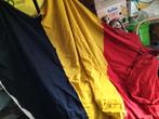 Belgische vlag groot en oud, Diversen, Vlaggen en Wimpels, Ophalen of Verzenden, Gebruikt