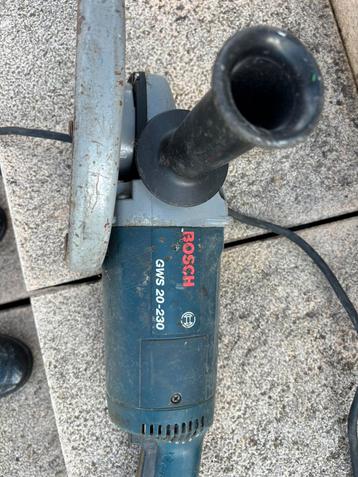 Bosch blauwe gws 20-230 slijpmachine beschikbaar voor biedingen