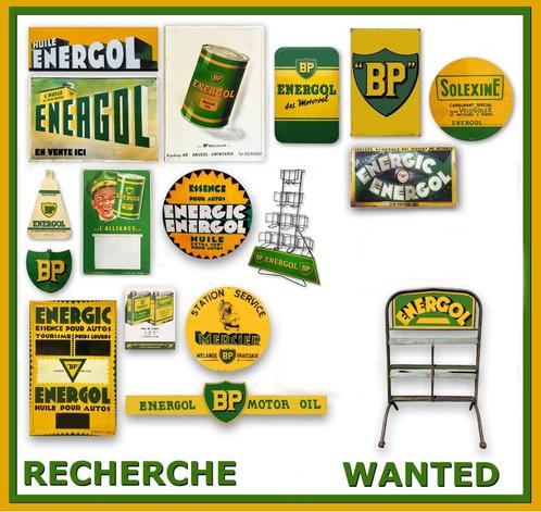 gezocht emaillebord BP energol reclamebord, Verzamelen, Merken en Reclamevoorwerpen, Gebruikt, Reclamebord, Ophalen