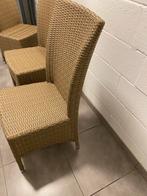 4 wickerstoelen, Tuin en Terras, Ophalen, Zo goed als nieuw, Wicker