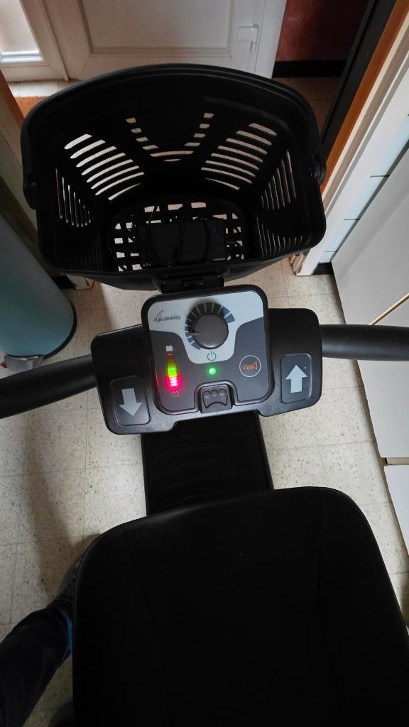 Scootermobiel LIFE & MOBILITY Vivo + met rolstoelhelling, Divers, Voitures sans permis & Scooters pour invalides, Comme neuf, Life and Mobility