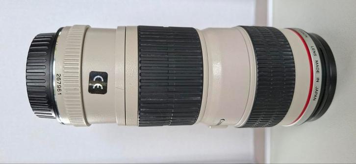 Canon zoom Lens EF 70-200mm 1:4  L  USM, Audio, Tv en Foto, Foto | Lenzen en Objectieven, Zo goed als nieuw, Zoom, Ophalen of Verzenden