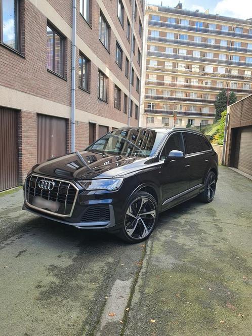 Audi Q7 TDi Quattro S line 7 PLACES 2020, Auto's, Audi, Particulier, Q7, 360° camera, 4x4, ABS, Achteruitrijcamera, Adaptieve lichten