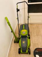 Central PACK a vendre, Jardin & Terrasse, Tondeuses à gazon, Bac de ramassage, Comme neuf, 30 à 39 cm, Tondeuses à gazon électriques