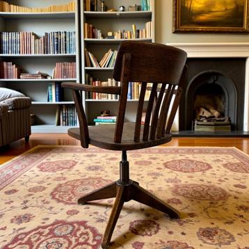 Vintage houten bureaustoel / desk chair  Sedus beschikbaar voor biedingen