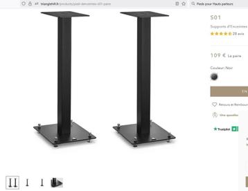 Luidspreker statieven Triangle Hifi S01 - 60cm beschikbaar voor biedingen