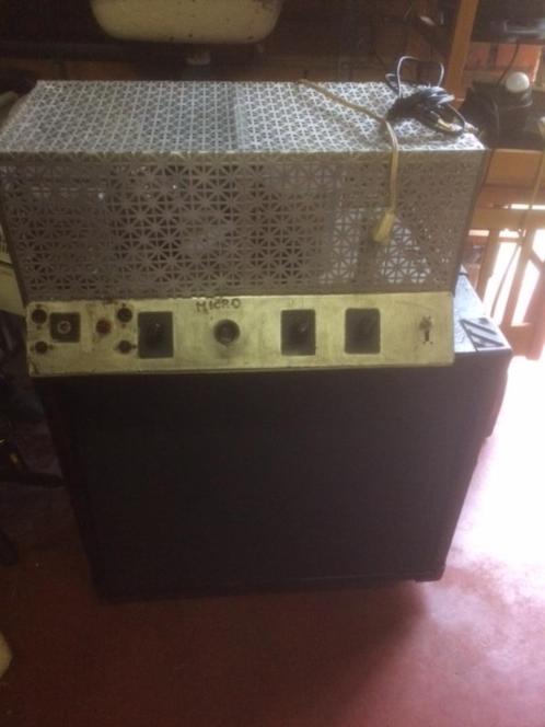 Oude UTC buizenversterker te koop, Muziek en Instrumenten, Versterkers | Bas en Gitaar, Gebruikt, Gitaar, 50 tot 100 watt, Ophalen