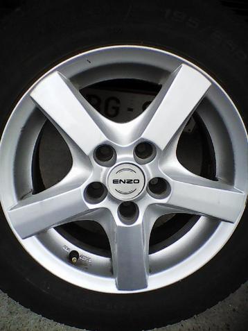 4 Velgen ENZO 5x112 6,5j ET38 15" AFHALING LEES BESCHRIJVING beschikbaar voor biedingen