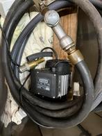 Dieselpomp met aanzuig en pistool, Doe-het-zelf en Bouw, Ophalen, Zo goed als nieuw