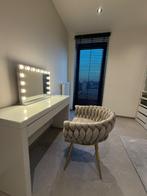 Chaise de table MakeUp Bright Beauty MakeUp Mirror, Enlèvement, Comme neuf