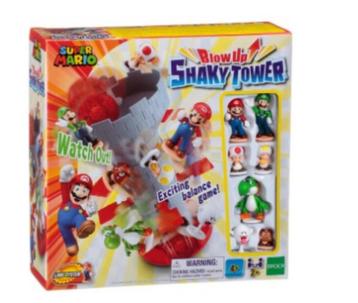 Mario blow-up shaky tower, zo goed als nieuw beschikbaar voor biedingen