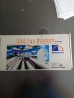 33.6 fax modem, Comme neuf, Routeur avec modem, Envoi