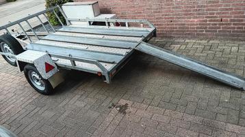 Motortrailer 3 motoren, Auto diversen, Aanhangers en Bagagewagens, Ophalen, Zo goed als nieuw