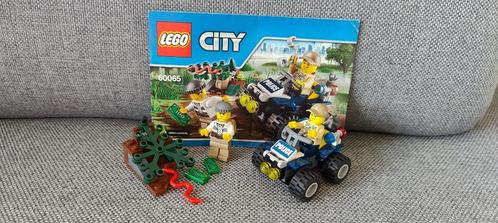 Lego City 60065- ATV Patrol, Kinderen en Baby's, Speelgoed | Duplo en Lego, Zo goed als nieuw, Lego, Complete set, Ophalen of Verzenden