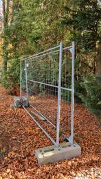 Bouwhekken heras hekken 2 stuks + 3 voeten, Tuin en Terras, Ophalen