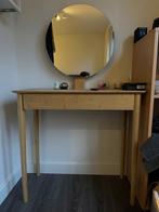 Make up tafel met spiegel en 2 lades, Comme neuf, Enlèvement, Bureau