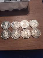 8 munten 5 ECU keizer Karel ,1987, Ophalen of Verzenden