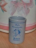 SHOT glaasje  RUBENS  JENEVER  In mooie staat  In keramiek., Enlèvement ou Envoi, Comme neuf, Verres et Verres à shot