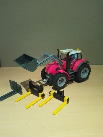 Playmobil tractor, Kinderen en Baby's, Speelgoed | Playmobil, Ophalen of Verzenden, Gebruikt