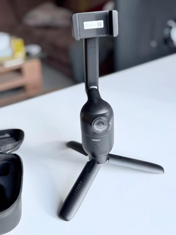 OBSBOT Me-statief — AI Auto Tracking + opvouwbaar statief, Audio, Tv en Foto, Fotografie | Statieven en Balhoofden, Nieuw, Driepoot