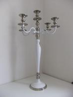 Luxe-kandelaar 80cm, Ophalen, Wit, Zo goed als nieuw, 75 cm of meer