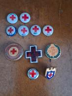 épinglettes de la croix rouge, Collections, Enlèvement ou Envoi, Autres, Ruban, Médaille ou Ailes