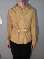 Vintage camelkleurige suede hemdjas van Lanvin, Kleding | Dames, Jasjes, Kostuums en Pakken, Overige kleuren, Ophalen of Verzenden