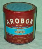 Oud blik Nestlé "Arobon", Verzamelen, Ophalen of Verzenden, Zo goed als nieuw