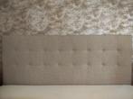 Hoofdbord beige/zandkleur Jysk, Ophalen, Zo goed als nieuw, Tweepersoons, Beige