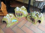 Berg diorama's voor modeltrein, Ophalen