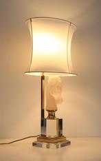 Grote Seventies Hollywood Regency tafellamp - vintage lamp, Antiek en Kunst, Ophalen