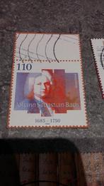 Postzegel van Johann Sebastian Bach, Met stempel, Gestempeld, Overig, Muziek