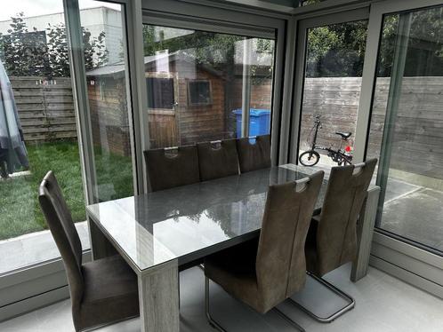Table à manger, Huis en Inrichting, Tafels | Eettafels, Zo goed als nieuw, 50 tot 100 cm, 150 tot 200 cm, Vijf personen of meer