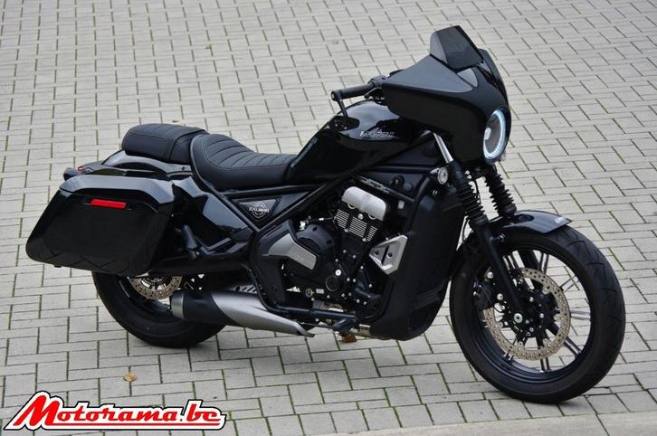 Moto Morini Calibro Bagger 700 - 2025 - 2000 km @Motorama, Motoren, Motoren | Overige merken, Bedrijf, Chopper, meer dan 35 kW