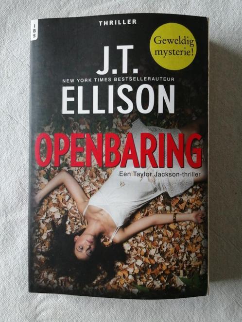 Openbaring - J.T.  Ellison, Boeken, Thrillers, Zo goed als nieuw, Ophalen