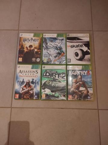Xbox 360 Far Cry 3 + AC Brotherhood + Skate + SSX + DIRT 2 beschikbaar voor biedingen