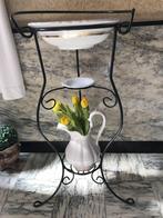 Lampetset met staander, Ophalen