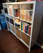 IKEA Kallax wit, Maison & Meubles, Armoires | Bibliothèques, Comme neuf, 100 à 150 cm, 25 à 50 cm, Enlèvement