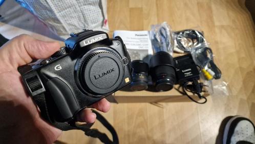 Panasonic Lumix DMC G3 met 14 - 42 & 45 - 200 lens., TV, Hi-fi & Vidéo, Appareils photo numériques, Comme neuf, Compact, Autres Marques