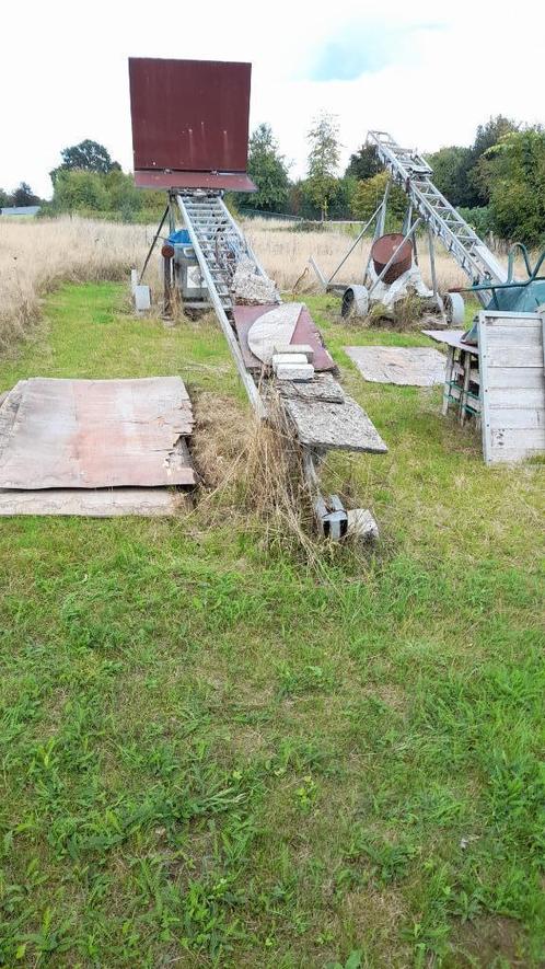 2 bouwliften, 1 Honda motor, andere elektrisch, Doe-het-zelf en Bouw, Gereedschap | Overige machines, Gebruikt, Ophalen