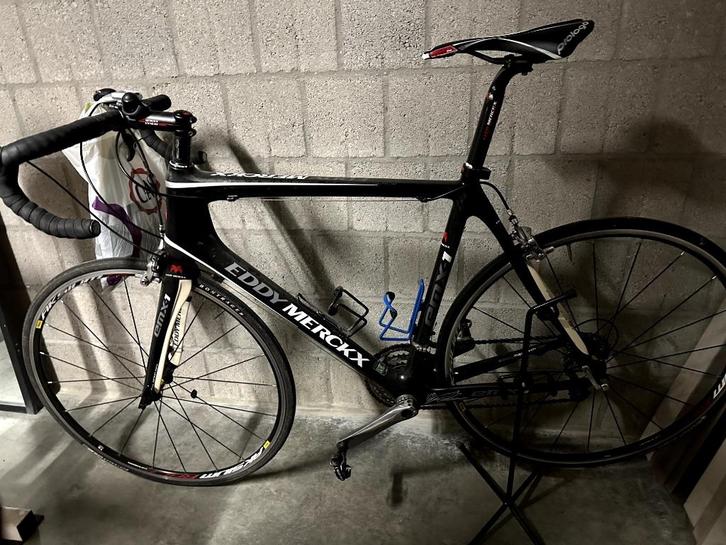 Eddy Merckx EMX-1 full carbon + wielen en bandjes, Fietsen en Brommers, Fietsen | Racefietsen, Gebruikt, Heren, Overige merken