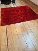 tapis rouge en laine 180/200cm, Maison & Meubles, Ameublement | Tapis & Moquettes, Rouge, 150 à 200 cm, 150 à 200 cm, Enlèvement