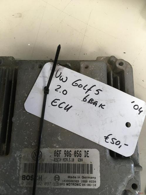 vw golf 5 '04 2.0 6 bak ECU, Auto-onderdelen, Elektronica en Kabels, Gebruikt, Ophalen of Verzenden