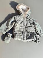 Winterjas, wanten handschoenen 86, Kinderen en Baby's, Babykleding | Maat 86, Ophalen of Verzenden, Zo goed als nieuw