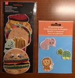 2 sets strijkemblemen / iron-on patches, Hobby en Vrije tijd, Kledingapplicaties en Hotfix, Ophalen of Verzenden, Nieuw, Overige typen