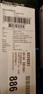 Acer Predator Triton 500 PT515-52-76W9 Intel Core i7, Ophalen of Verzenden, Zo goed als nieuw
