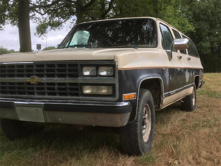 GMC Suburban HD2500 7.4l BIG BLOCK, Auto's, Oldtimers, Particulier, Trekhaak, GMC, LPG, SUV of Terreinwagen, 5 deurs, Automaat
